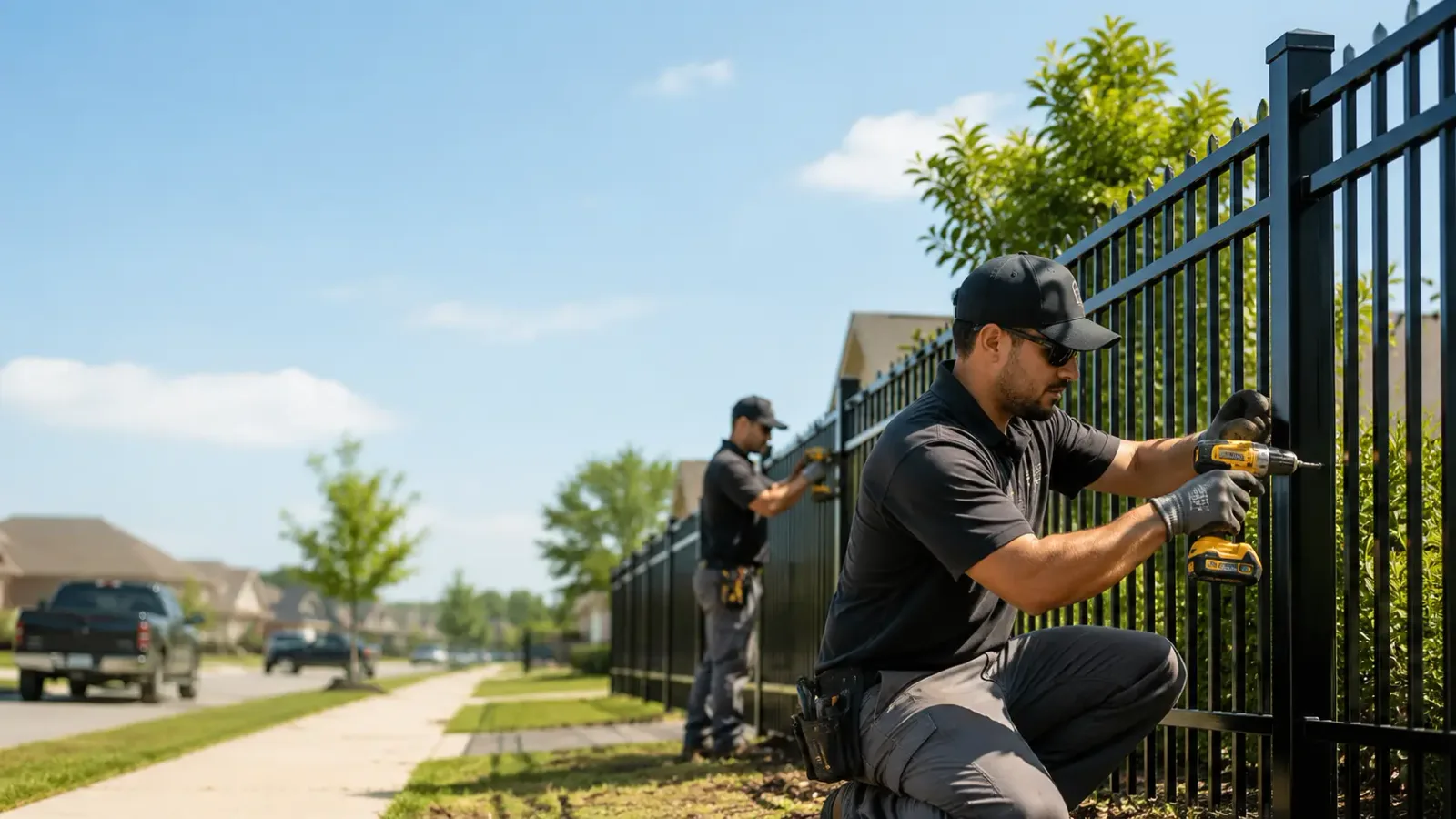 Metal Fence Installation in Epps, LA